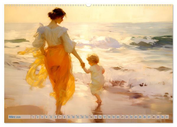 Produktbild: Zeichen der Liebe Impressionistische Bilder (Wandkalender 2026 DIN A2 quer), CALVENDO Monatskalender