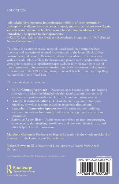 Produktbild: A Guide to Fundraising at Historically Black Colleges and Universities