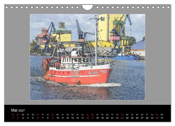 Produktbild: Am Nord- Ostsee-Kanal (Wandkalender 2027 DIN A4 quer), CALVENDO Monatskalender