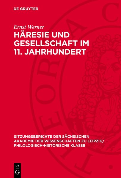 Produktbild: H&auml;resie und Gesellschaft im 11. Jahrhundert
