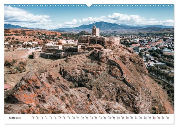 Produktbild: Georgien - Neuzeit-Chroniken (Wandkalender 2026 DIN A2 quer), CALVENDO Monatskalender