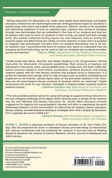 Produktbild: Writing Instruction for Generation 2.0
