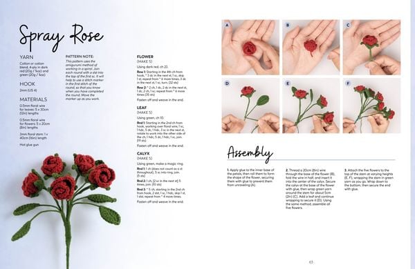 Produktbild: Crochet a Flower Bouquet