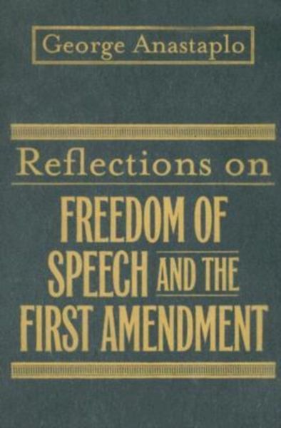 Produktbild: Reflections on Freedom of Speech and the First Amendment