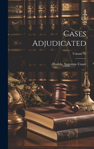 Produktbild: Cases Adjudicated; Volume 35
