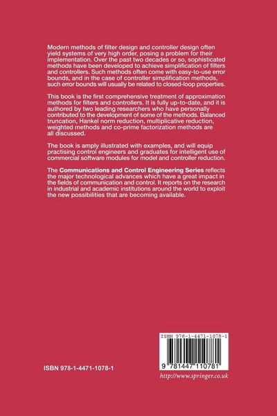 Produktbild: Model Reduction for Control System Design