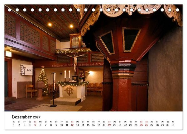 Produktbild: Eschborn Fachwerk und Finanzen (Tischkalender 2027 DIN A5 quer), CALVENDO Monatskalender