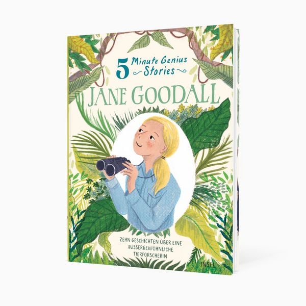 Produktbild: Jane Goodall &ndash; 5 Minute Genius Stories (Deutsche Ausgabe)