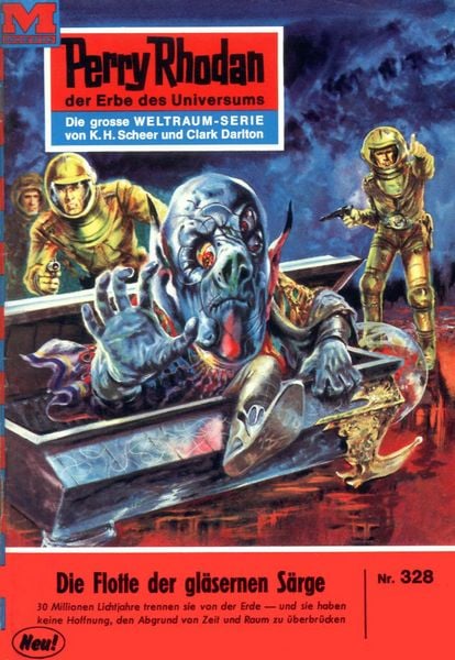 Produktbild: Perry Rhodan 328: Die Flotte der gl&auml;sernen S&auml;rge