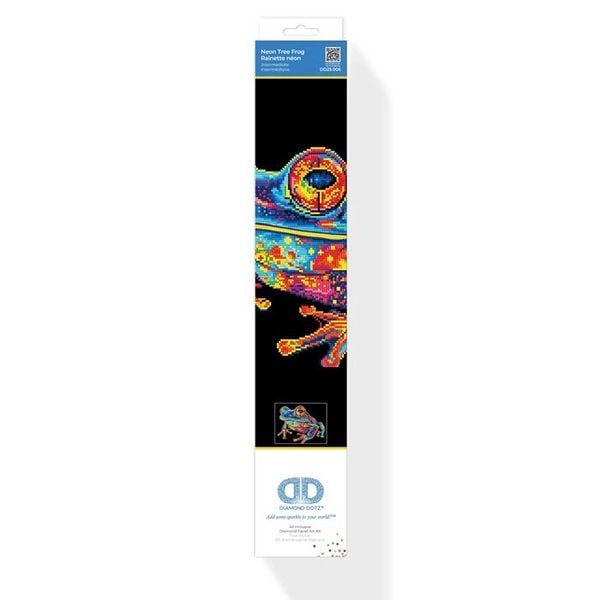 Produktbild: DIAMOND DOTZ - Diamond Painting Neon Baumfrosch