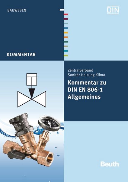 Produktbild: Kommentar zu DIN EN 806-1