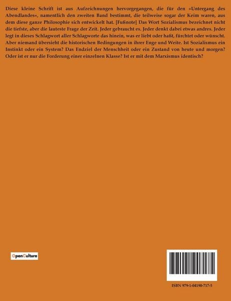 Produktbild: Preu&szlig;entum und Sozialismus