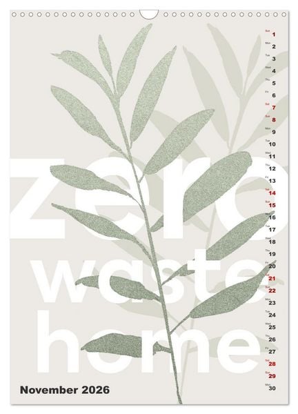 Produktbild: Love your planet (Wall Calendar 2026 DIN A3 portrait), CALVENDO 12 Month Wall Calendar