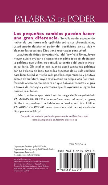 Produktbild: Palabras de Poder