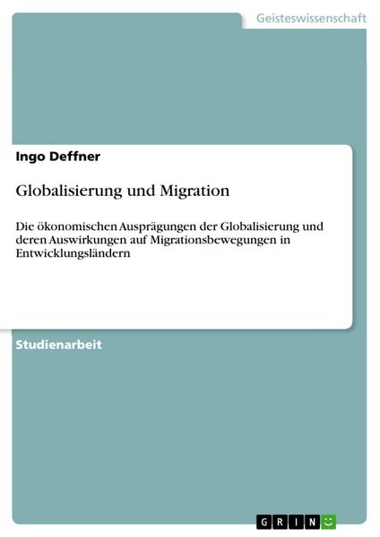 Produktbild: Globalisierung und Migration