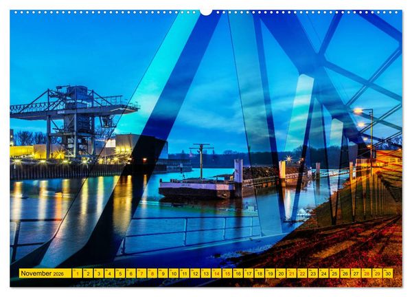 Produktbild: Karlsruhe mal 2 (hochwertiger Premium Wandkalender 2026 DIN A2 quer), Kunstdruck in Hochglanz