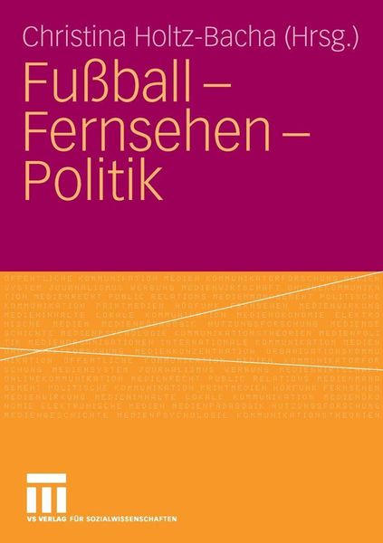 Produktbild: Fu&szlig;ball - Fernsehen - Politik