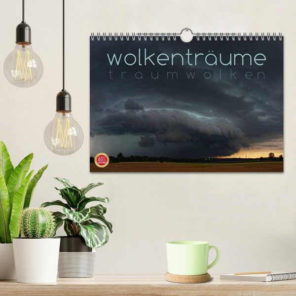 Produktbild: Wolkentr&auml;ume - Traumwolken (Wandkalender 2026 DIN A4 quer), CALVENDO Monatskalender