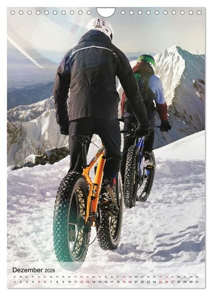 Produktbild: Mountainbike - einfach Spa&szlig; (Wandkalender 2026 DIN A4 hoch), CALVENDO Monatskalender
