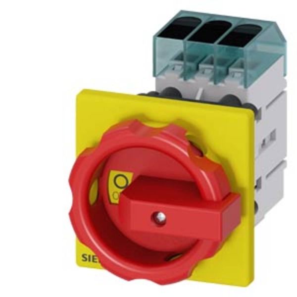 Produktbild: Lasttrennschalter Rot, Gelb 3polig 16 mm&sup2; 16 A 690 V/AC Siemens 3LD30540TK53