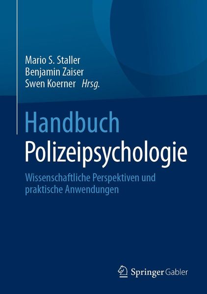 Produktbild: Handbuch Polizeipsychologie