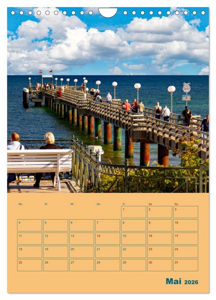Produktbild: Ostseebad K&uuml;hlungsborn Terminplaner (Wandkalender 2026 DIN A4 hoch), CALVENDO Monatskalender