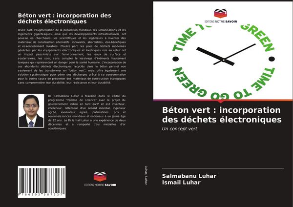 Produktbild: B&eacute;ton vert : incorporation des d&eacute;chets &eacute;lectroniques