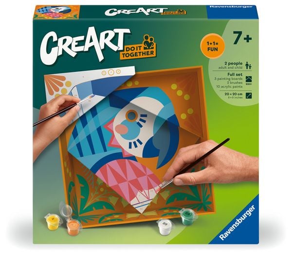 Produktbild: CreArt Do it together - Papagei