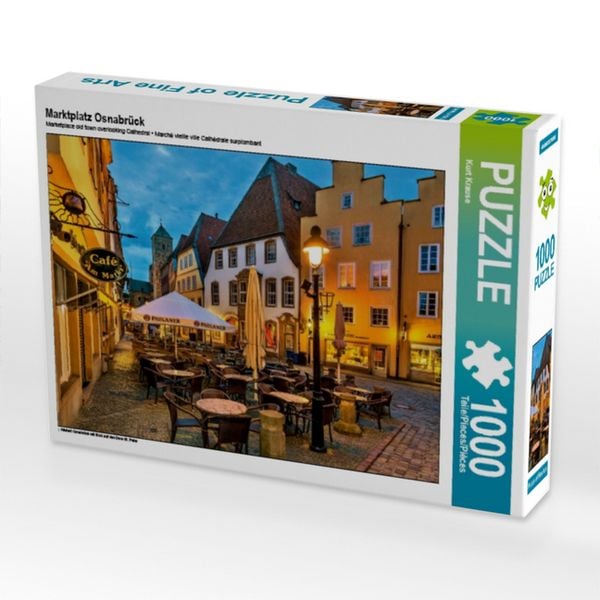 Produktbild: CALVENDO Puzzle Marktplatz Osnabr&uuml;ck | 1000 Teile Lege-Gr&ouml;&szlig;e 64x48cm Foto-Puzzle f&uuml;r gl&uuml;ckliche Stunden