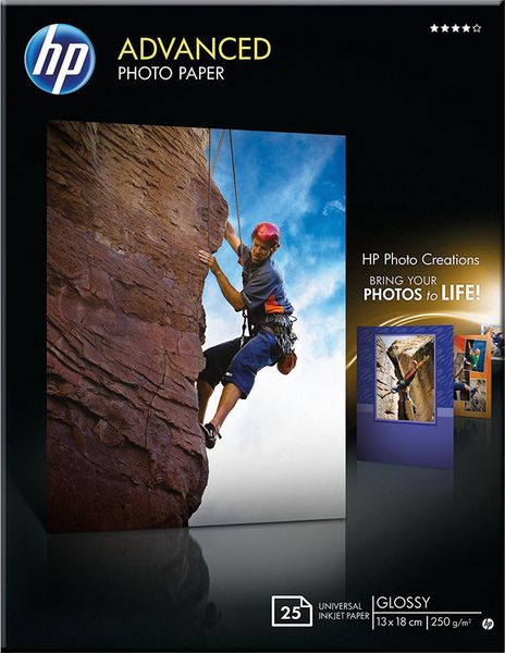 HP Ad. Photp. gl. 13x18 25 Bl