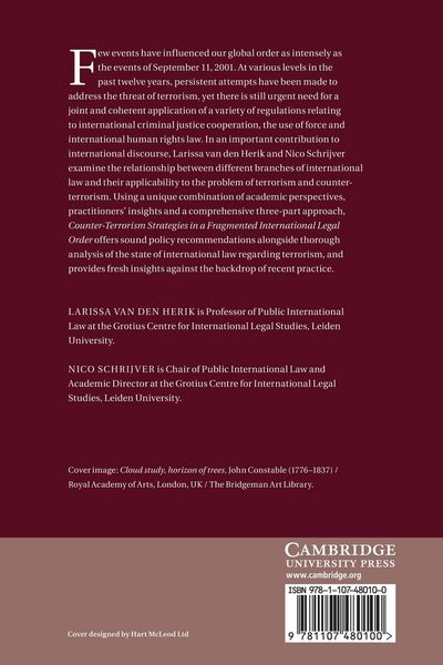 Produktbild: Counter-Terrorism Strategies in a Fragmented International Legal Order