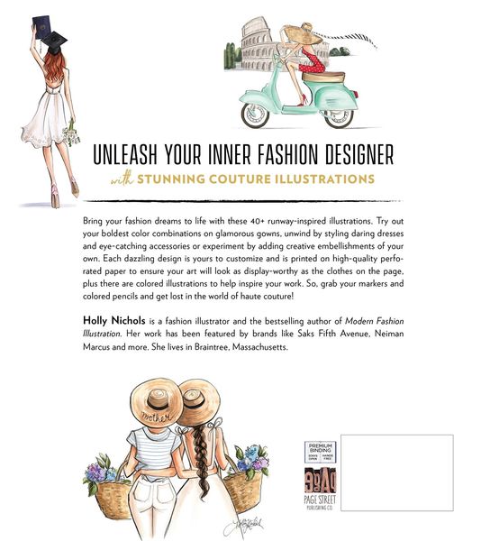 Produktbild: Modern Fashion Illustration: The Coloring Book