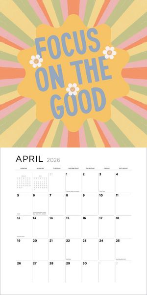Produktbild: Teaching Is a Work of Heart Wall Calendar 2026