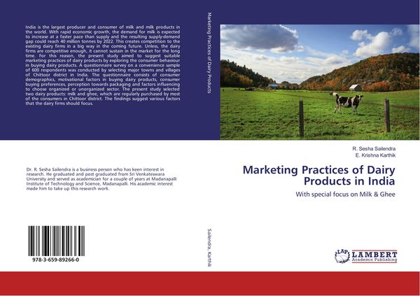Produktbild: Marketing Practices of Dairy Products in India