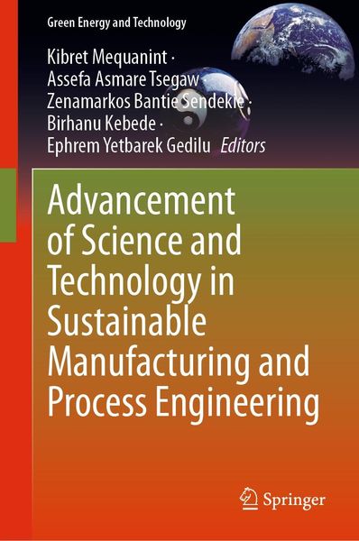 Produktbild: Advancement of Science and Technology in Sustainable Manufacturing and Process Engineering