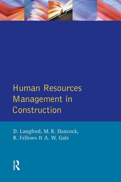 Produktbild: Human Resources Management in Construction