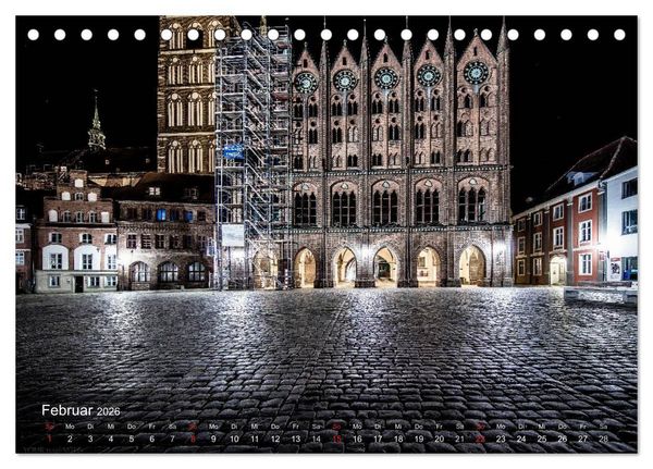 Produktbild: Im Osten viel Sch&ouml;nes - Stralsund (Tischkalender 2026 DIN A5 quer), CALVENDO Monatskalender