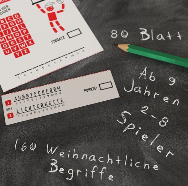 Produktbild: DENKRIESEN - HANGMAN&reg; - CHRISTMAS EDITION - "Alle Jahre wieder."