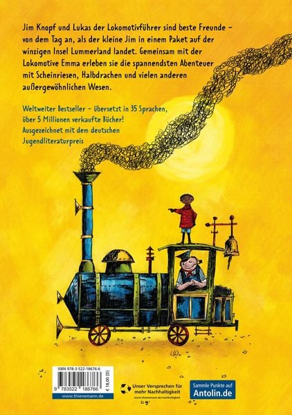 Produktbild: Jim Knopf: Jim Knopf und Lukas der Lokomotivführer