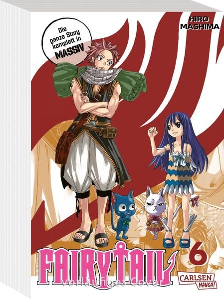 Fairy Tail Massiv 6, Taschenbuch von Hiro Mashima, Carlsen