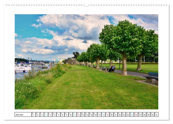 Produktbild: Andernach - Ansichtssache (hochwertiger Premium Wandkalender 2026 DIN A2 quer), Kunstdruck in Hochglanz