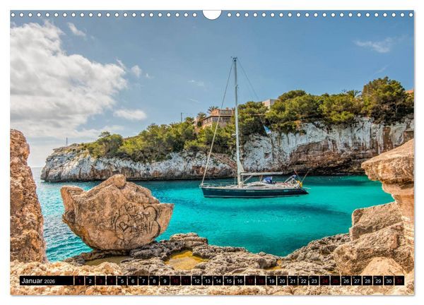 Produktbild: Mallorca - Ahoi (Wandkalender 2026 DIN A3 quer), CALVENDO Monatskalender