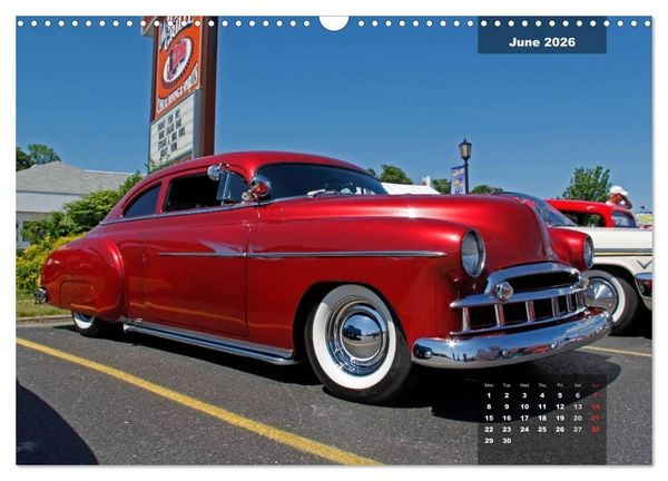 Produktbild: US Classic Cars (Wall Calendar 2026 DIN A3 landscape), CALVENDO 12 Month Wall Calendar