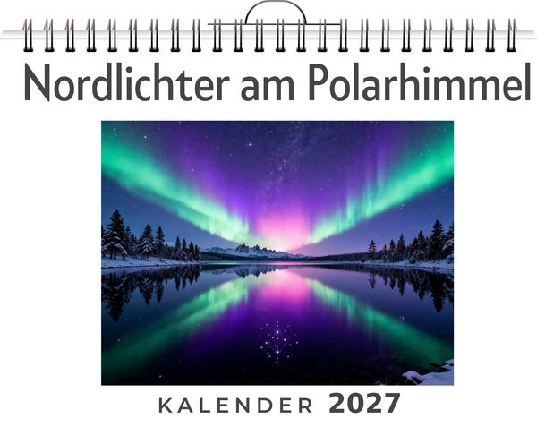Produktbild: Nordlichter am Polarhimmel