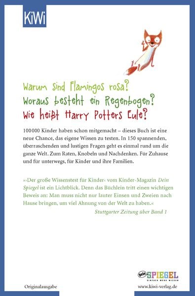 Produktbild: Der neue gro&szlig;e Wissenstest f&uuml;r Kinder