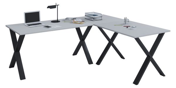 Produktbild: X Schreibtisch Eckschreibtisch L Form 130x130x50