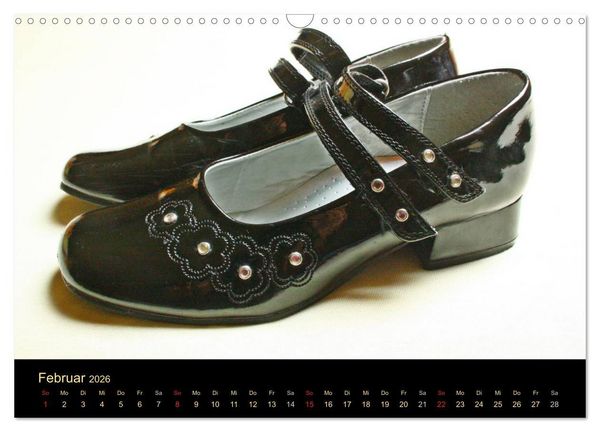 Produktbild: Schuhe - Schritt f&uuml;r Schritt durch das Jahr (Wandkalender 2026 DIN A3 quer), CALVENDO Monatskalender