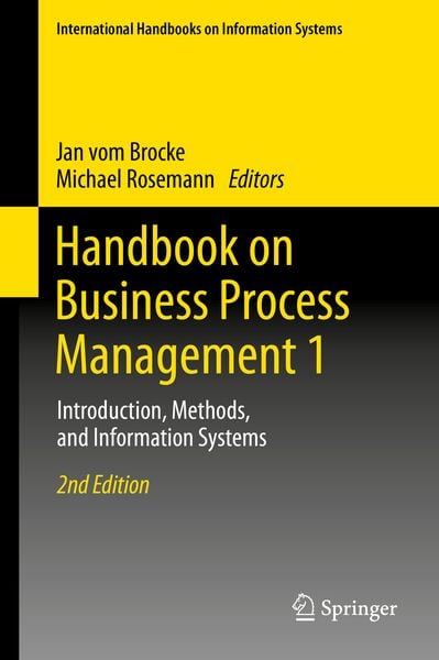 Produktbild: Handbook on Business Process Management 1