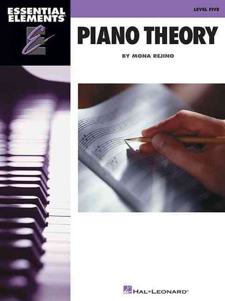 Produktbild: Essential Elements Piano Theory - Level 5 Piano Theory Workbook with Sheet Music Exercises Music Education Book for Students and Teachers Advanced Piano Method for Theory Mastery