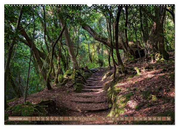 Produktbild: La Gomera Sonne, Meer und Vulkane (Wandkalender 2026 DIN A2 quer), CALVENDO Monatskalender